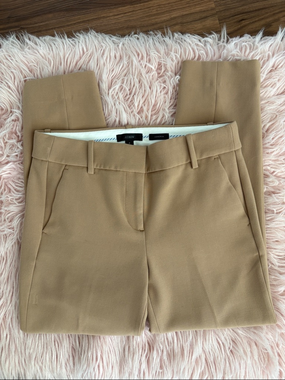 J. Crew Cameron Pants Heather Saddle